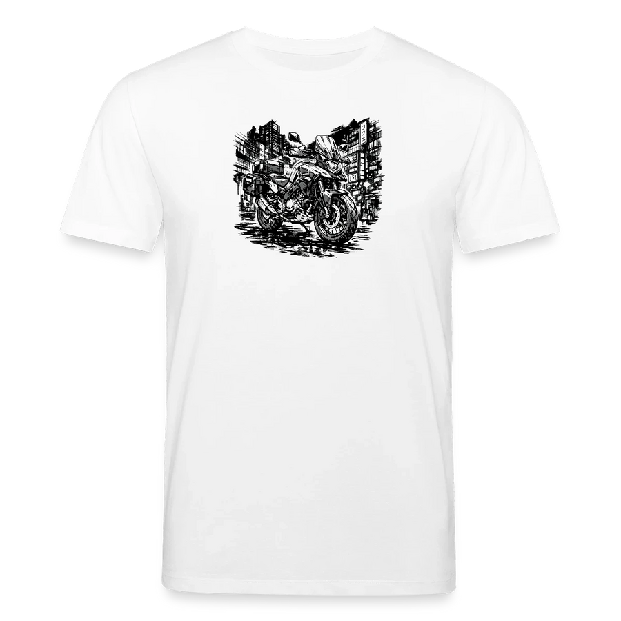 Suzuki dl 800 [T-Shirt] - Manga Neon City - Brust Print