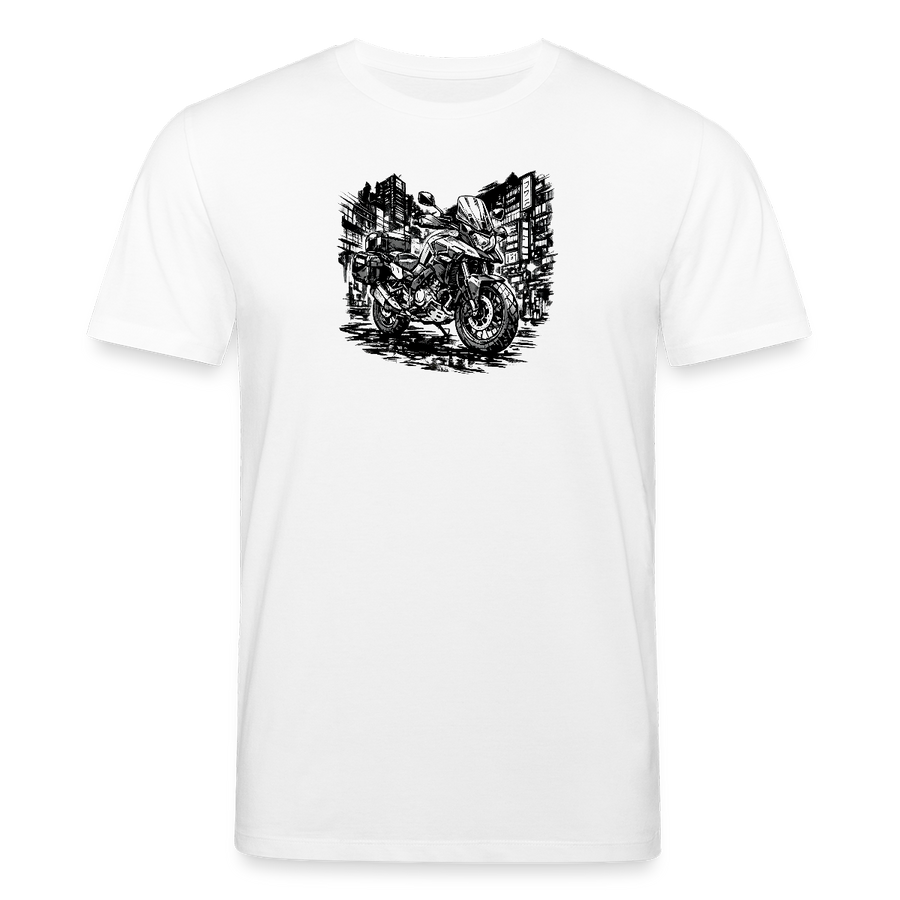Suzuki dl 800 [T-Shirt] - Manga Neon City - Brust Print