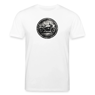 Bmw r ninet pure [T-Shirt] - Badge Grunge - Imprimé poitrine