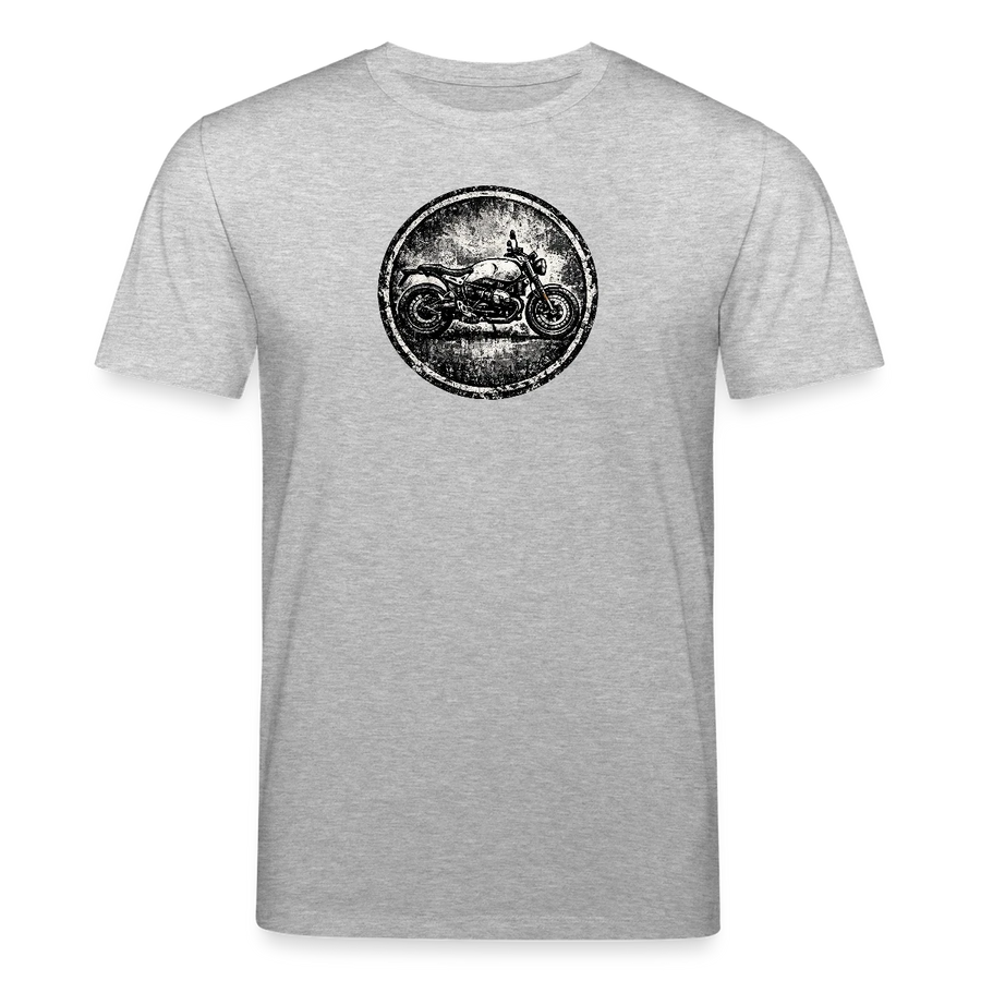 Bmw r ninet pure [T-Shirt] - Badge Grunge - Imprimé poitrine