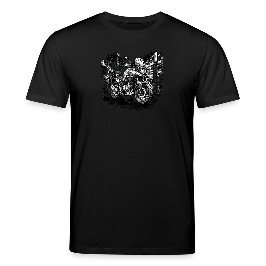 Suzuki dl 800 [T-Shirt] - Manga Neon City - Brust Print