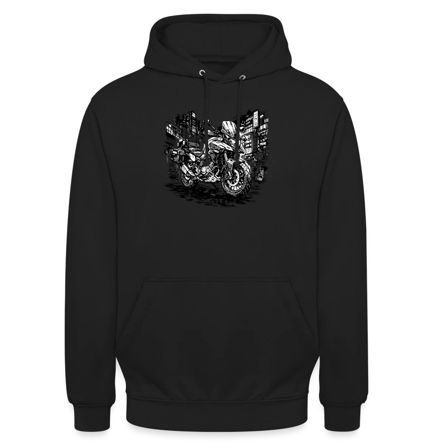 Suzuki dl 800 [Hoodie] - Manga Neon City - Impression poitrine