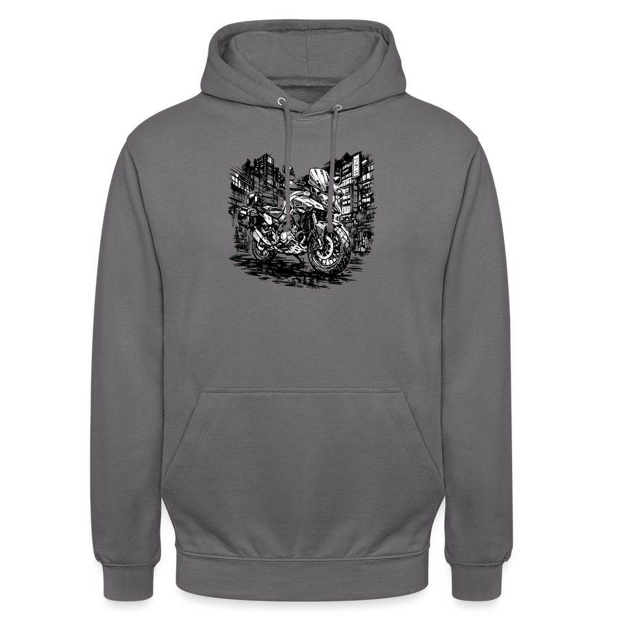 Suzuki dl 800 [Hoodie] - Manga Neon City - Impression poitrine