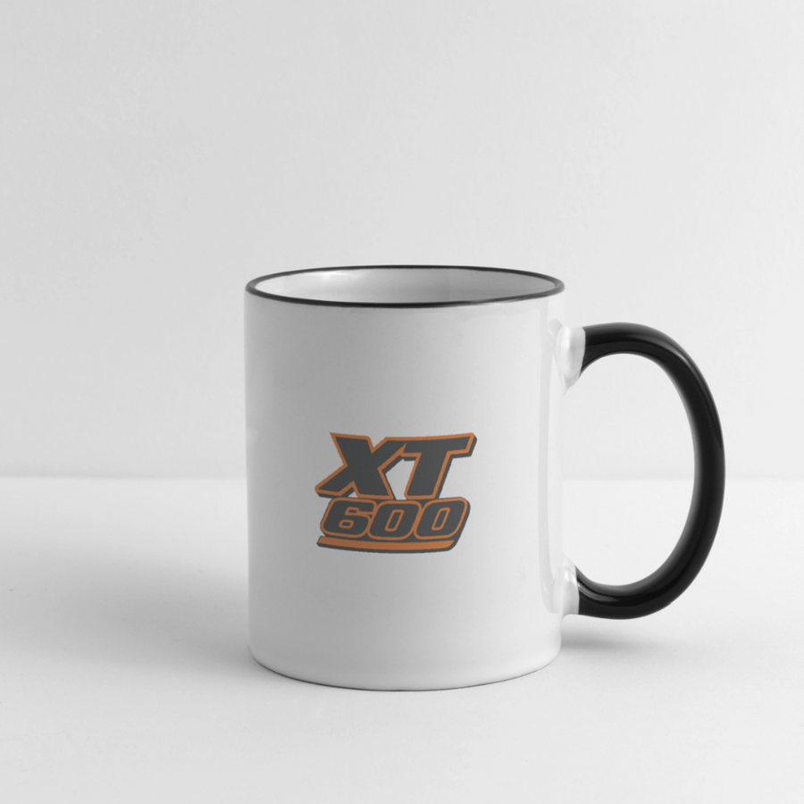 Two-tone cup - white/black