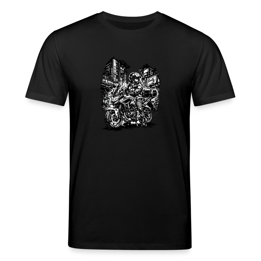 Honda nc 700 [T-Shirt] - Manga Neon City - Brust Print