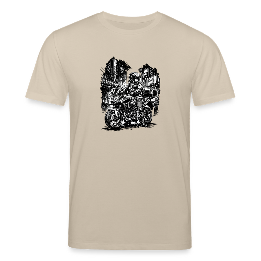 Honda nc 700 [T-Shirt] - Manga Neon City - Brust Print