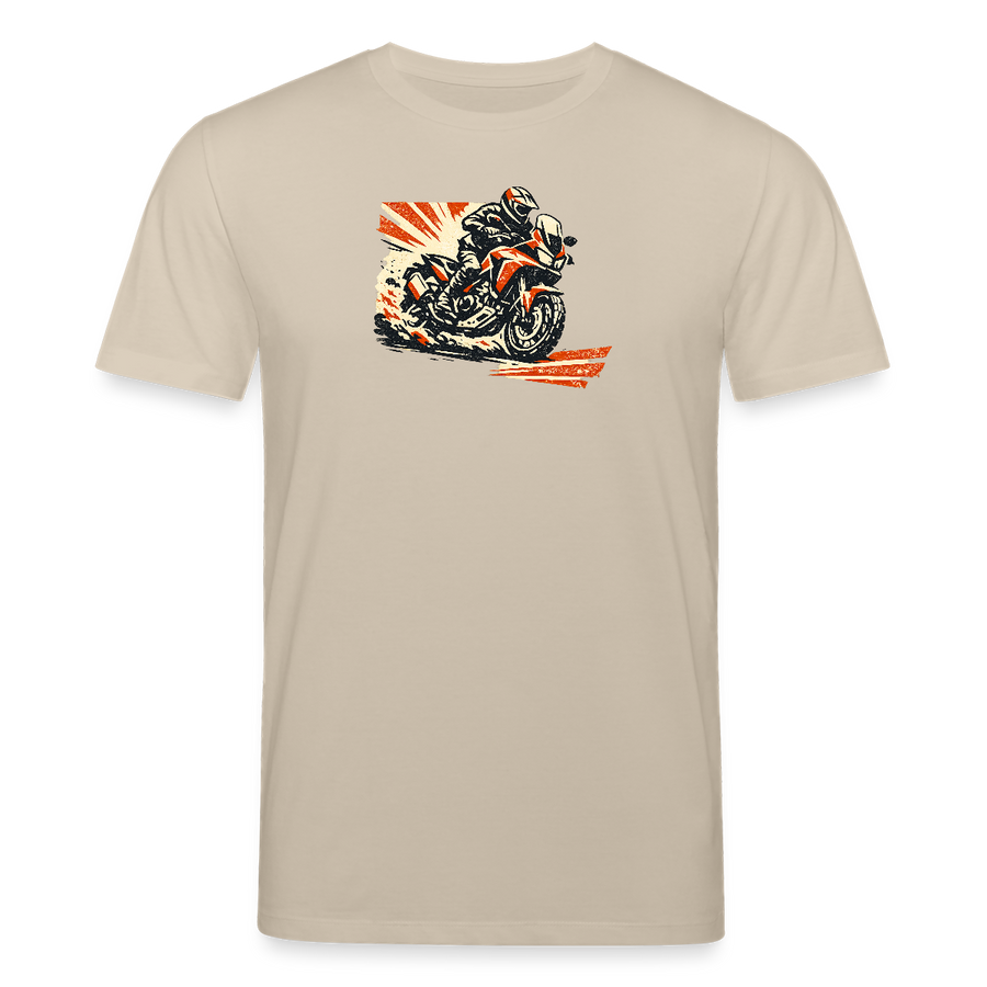 Honda nc 700 [T-Shirt] - Retro Rallye - Brust Print