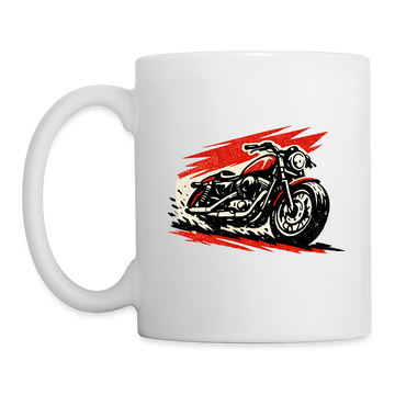 Harley Davidson Sportster [Mug Blanc] - Rallye Rétro - Recto