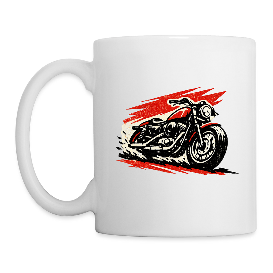 Harley Davidson Sportster [Mug Blanc] - Rallye Rétro - Recto