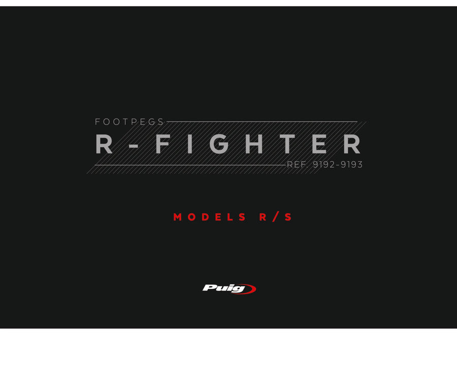 KTM RC 390 [2025] – R-Fighter Fußrasten – Silber