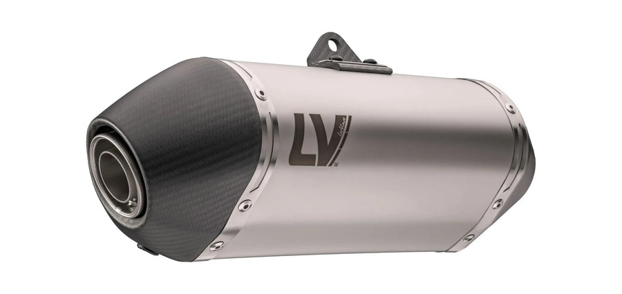 bmw r 1300 gs trophy [LEOVINCE] – LV-14 stainless steel rear silencer