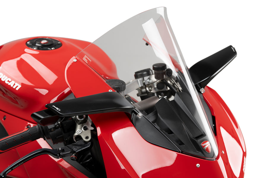 DUCATI PANIGALE V2 [2024] – Rückspiegel Aileron – Schwarz