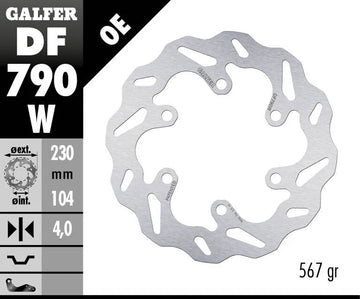 Ktm 390 Adventure Sw [2023-2024] - Wave® brake disc - picture 2