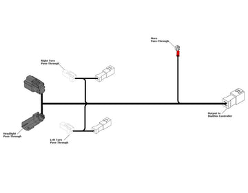 Ducati Desertx [Denali] -P & P Daldim Kabel Adaptateur - 0