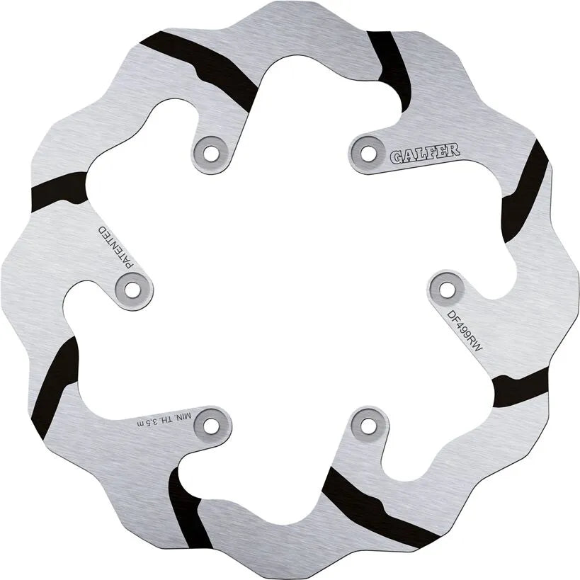 Yamaha Wr 450 F [2003-2004, 2008, 2007] - BRAKE DISC FIXED WAVE GROOVED OVERSIZE – Picture 1