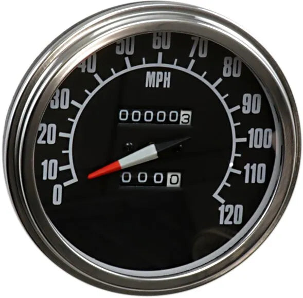 harley davidson fxsts [DRAG SPECIALTIES] – 5" FL-Style 2240:60 Tachometer mit Reed-Schalter
