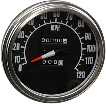 harley davidson fxsts [DRAG SPECIALTIES] – 5" FL-Style 2240:60 Tachometer mit Reed-Schalter