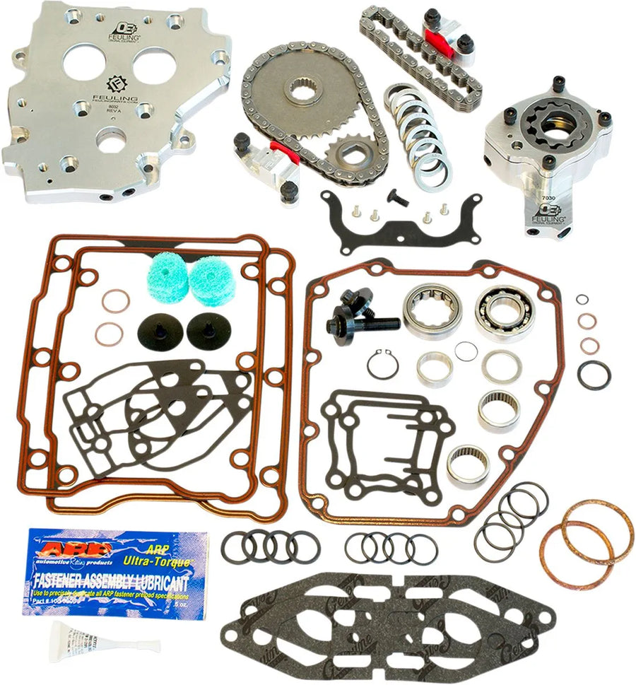 Harley-Davidson Fxdwgi 1450 EFI Dyna Wide Glide [2005] - Kit de tendeur de chaîne à came hydraulique Camplate de conversion OE+ - Image 1