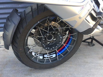 BMW R 1200 GS ADVENTURE [2018] – GS sticker sheets – black