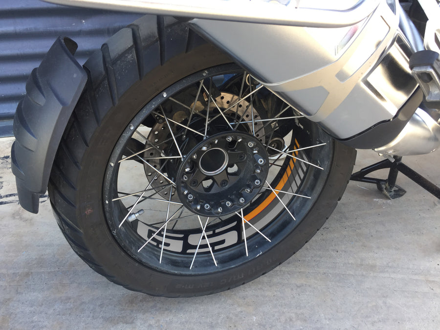 BMW R 1200 GS ADVENTURE [2018] – GS Sticker Bögen – Schwarz
