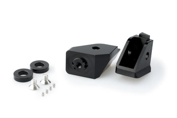 BMW F 800 GS [2021] – Adaptateur repose-pieds en caoutchouc « Rider réglable » – noir - 0