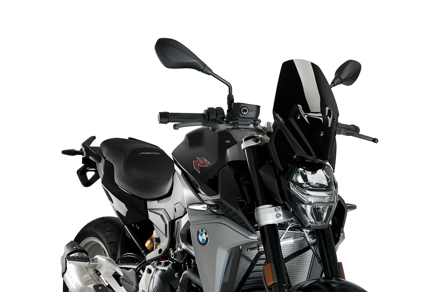 BMW R 1250 R [2025] - New Generation Sport Windschild | Schwarz | PUIG 20359N