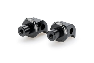 YAMAHA TRACER 7 GT [2024] – Adapter Beifahrer Fußrasten- Gummipad – Schwarz - 0