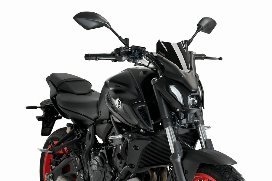 TRIUMPH BONNEVILLE T 120 NOIR [2025] - Pare-brise sport nouvelle génération | Noir | PUIG20618N