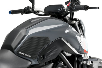 YAMAHA MT-07 [2023] - Seitliche Tankprotektoren | Schwarz | PUIG 20739N