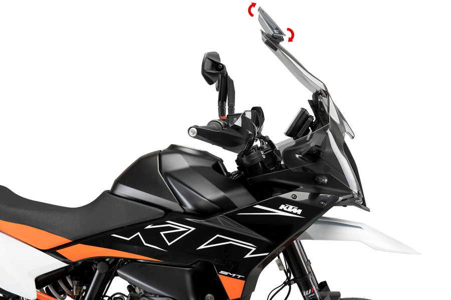 KTM 890 SMT [2025] – Spoilerscheibe 2.0 Befestigt mit Schrauben – Transparent