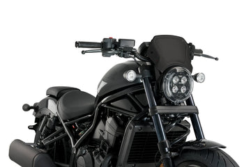 HONDA CMX 1100 REBEL DCT [2025] – Façade ALU – noire - 0