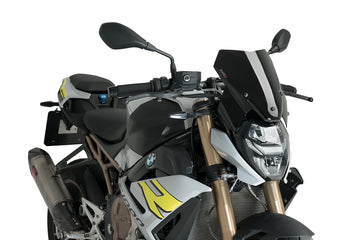 BMW M 1000 R [2024] - Pare-brise sport PUIG nouvelle génération | Noir | PUIG20886N