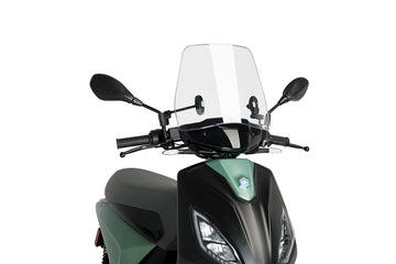PIAGGIO 1 [2025] - PUIG Trafic Rollerscheibe | Klar | PUIG 21187W
