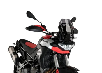 APRILIA TUAREG 660 RALLY [2025] – touring window with spoiler window – tinted