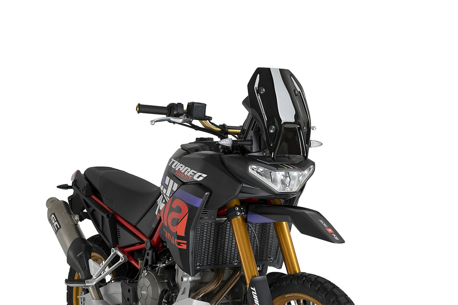 APRILIA TUAREG 660 RALLY [2025] - Sportscheibe | Schwarz | PUIG 21225N