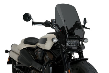HARLEY DAVIDSON SPORTSTER S RH 1250 S [2024] - Pare-brise Touring nouvelle génération | Fortement tonique | PUIG21322F