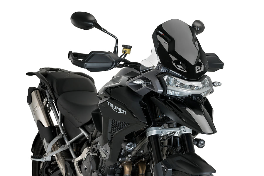 TRIUMPH TIGER 1200 RALLY PRO [2025] - Sportscheibe | Schwarz | PUIG 21394N