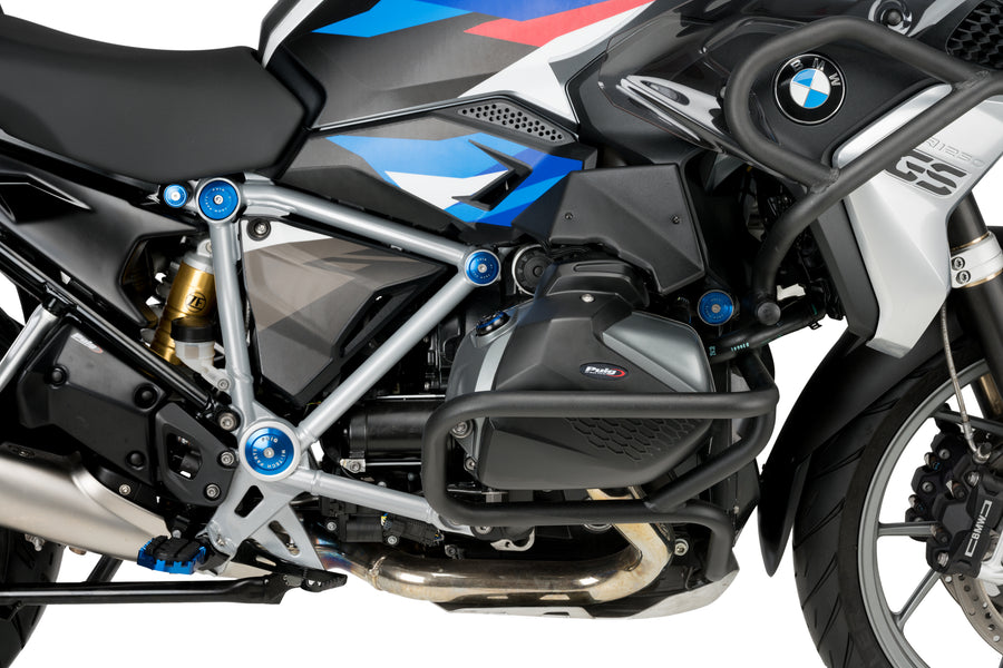 BMW R 1250 GS ADVENTURE [2024] – Aluminum chassis covers – silver