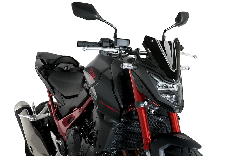 HONDA CB 750 HORNET [2024] - New Generation Sport Windschild | Schwarz | PUIG 21479N