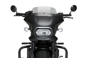 HARLEY-DAVIDSON SPORTSTER S RH 1250 S [2024] - Cache lampe Fury Touring | Teinté | PUIG 21588H