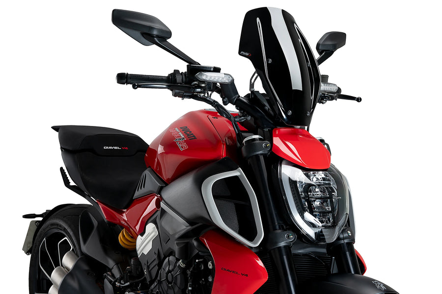 DUCATI DIAVEL V4 [2025] - Disque réglable nouvelle génération | Noir | PUIG21713N