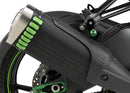 KAWASAKI ZX-6R NINJA [2025] – Plaques de talon – Noir-9