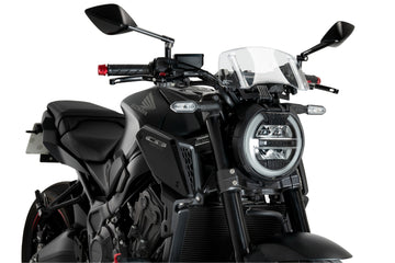 HONDA CB 650 R NEO SPORTS CAFE [2023] – Spoiler Bulle Polyvalent – Transparent