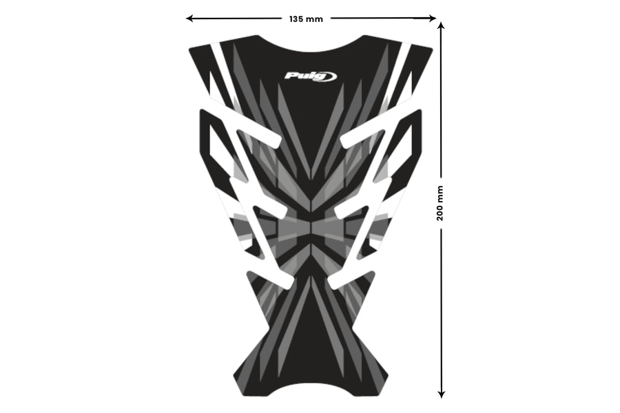KTM RC 390 [2025] – Protection de réservoir Challenge – look carbone