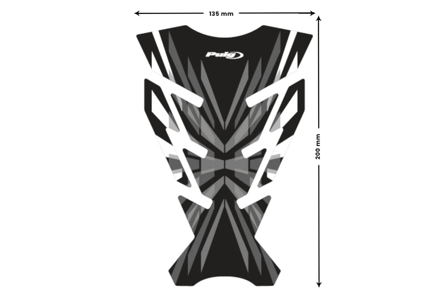 KTM RC 390 [2025] – Protection de réservoir Challenge – look carbone
