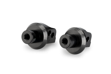 BENELLI TRK 702 [2025] – Adaptateur repose-pieds passager en caoutchouc – noir