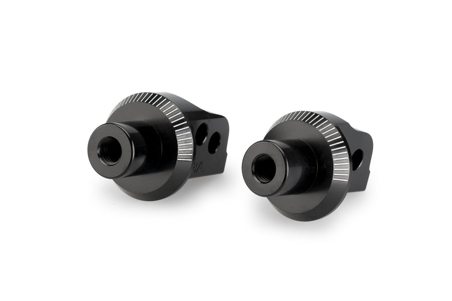 BENELLI TRK 702 [2025] – Adaptateur repose-pieds passager en caoutchouc – noir