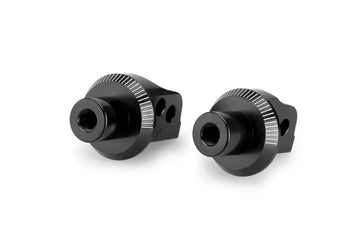 BENELLI TRK 702 [2025] – Adaptateur repose-pieds passager en caoutchouc – noir - 0