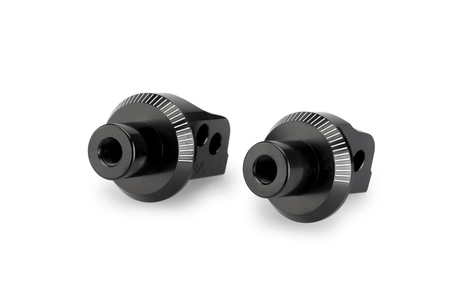 BENELLI TRK 702 [2025] – Adaptateur repose-pieds passager en caoutchouc – noir