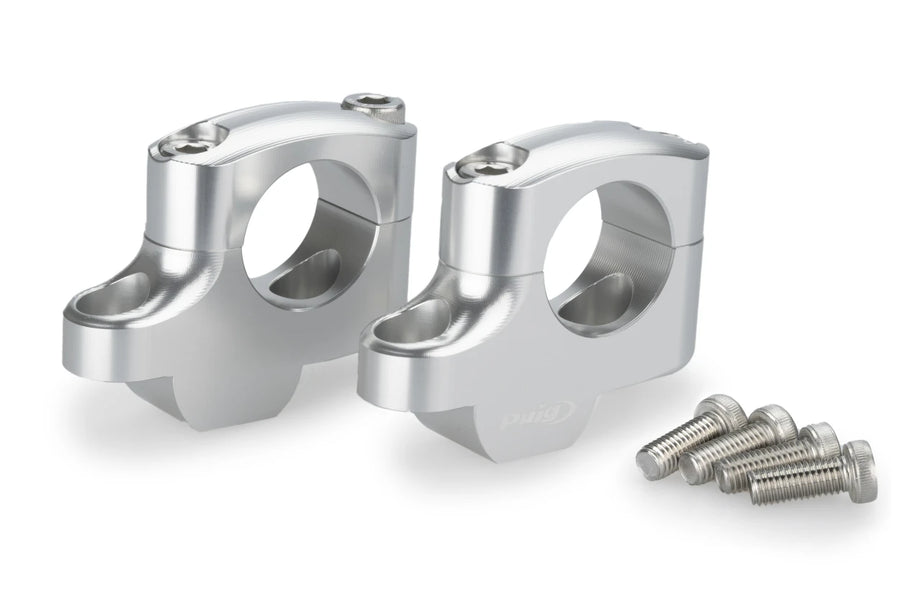 BMW R 1250 GS ADVENTURE [2024] – Pullback handlebar risers – silver